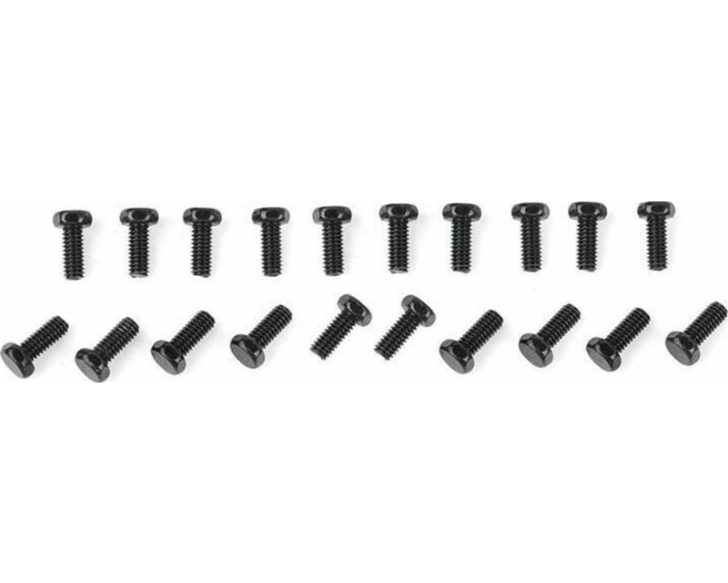 Scale Hex Head Bolts M2.5x6mm Black photo