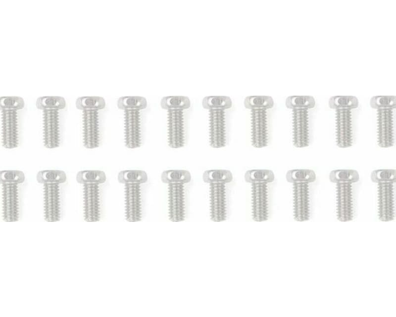 Scale Hex Head Bolts M2.5x6mm Silver