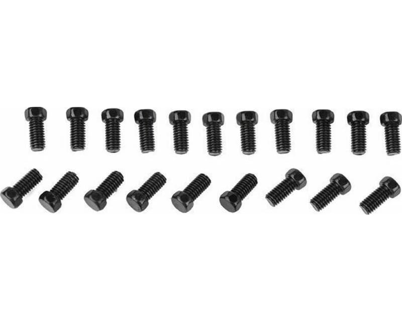 Scale Hex Head Bolts M3x6mm Black