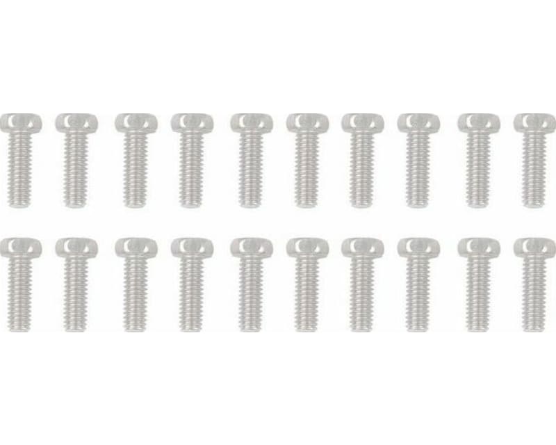 Scale Hex Head Bolts M2.5x8mm Silver