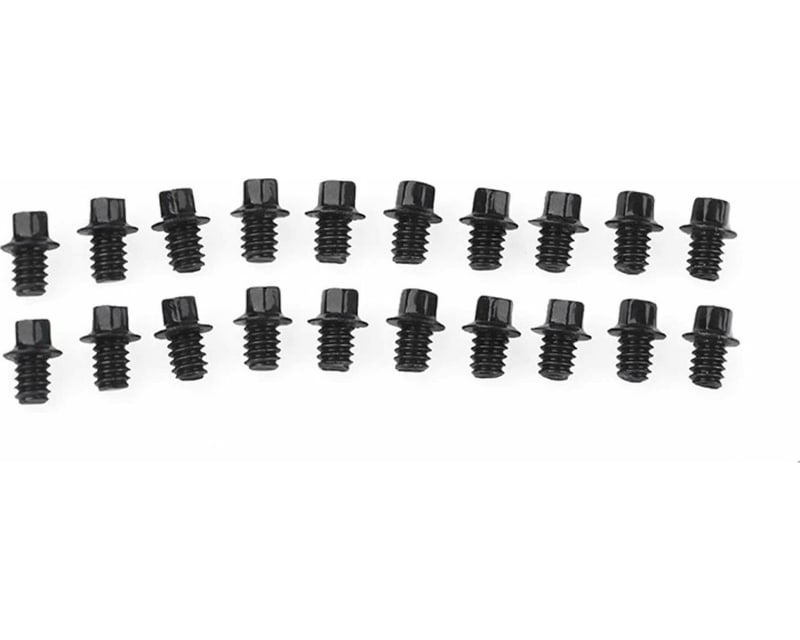 Tap to zoom Miniature Scale Hex Bolts M1.6 x 2mm Black