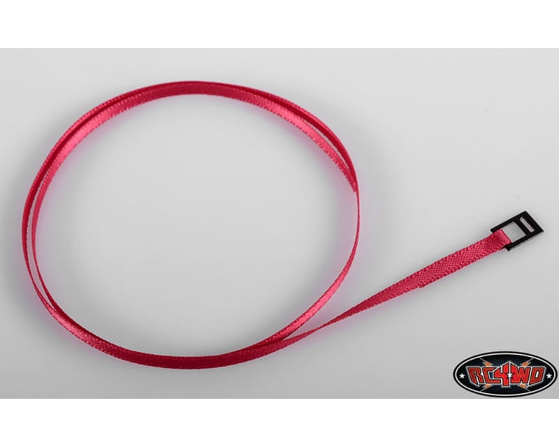 RC4WD Red Tie Down Strap w/Metal Latch