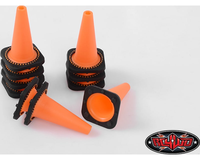 1:10 Remote Control Hobby Size Traffic Cones Pack of 10