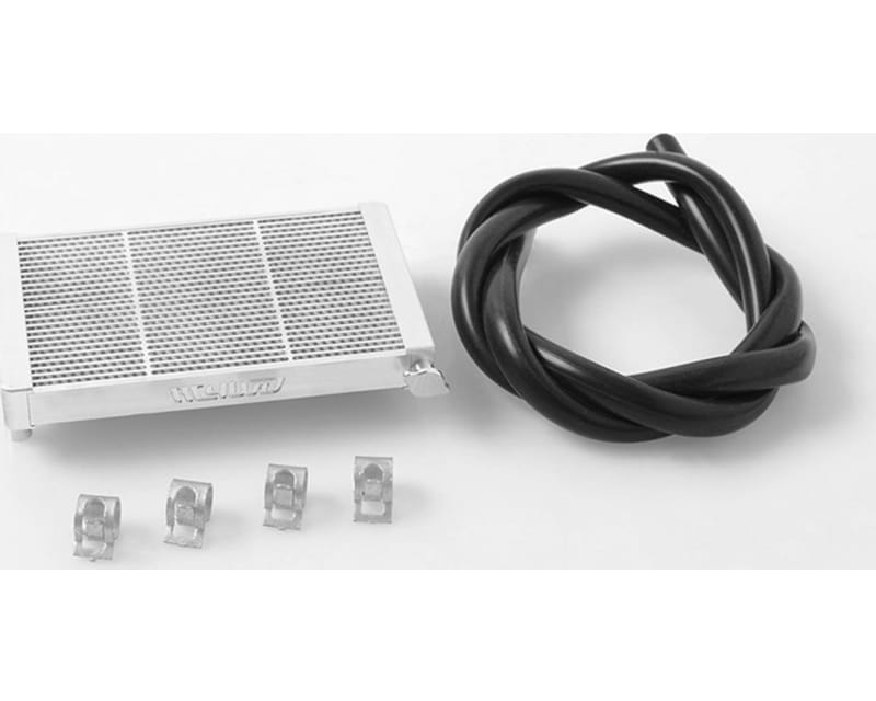 Rc4wd Radiator and Hose : V8 Motor