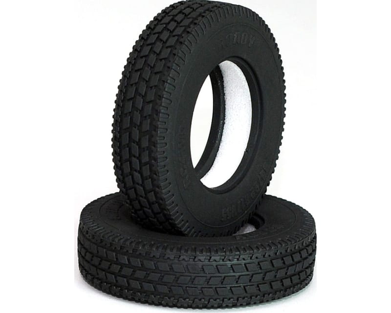 Roady 1.7 inch commercial 1/14 Semi truck Tires (2) photo