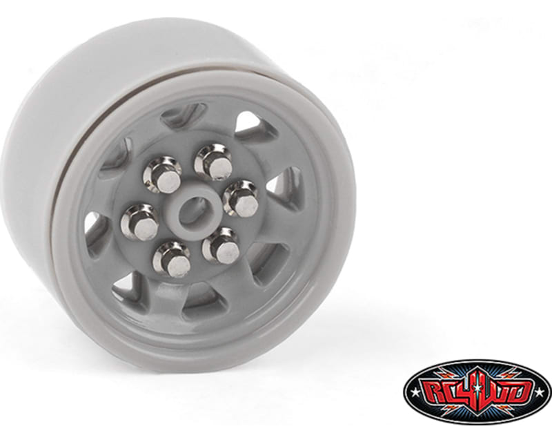 OEM Plastic 0.7 Beadlock Wheels (Grey)