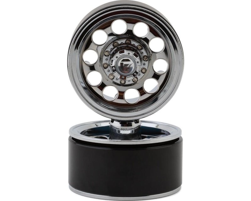 Fuel Off-Road 1.9 Ff31 1/10 Rear Beadlock Wheels (Chrome) (2) photo