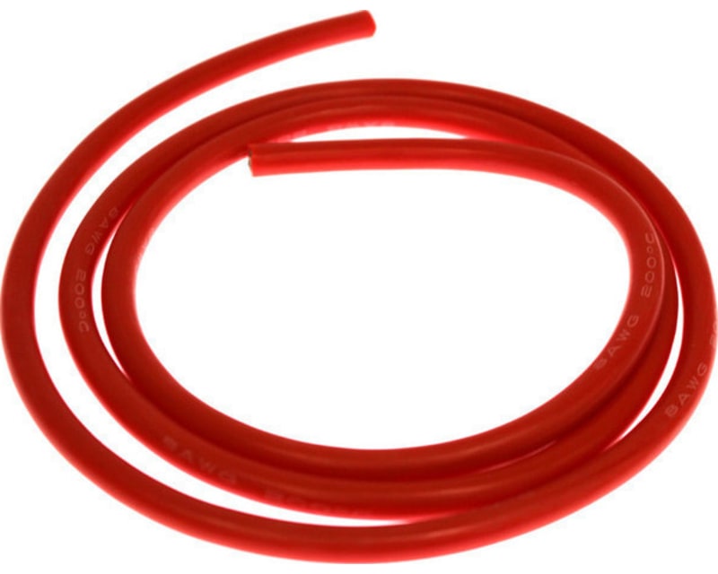 8 Gauge Silicone Wire 3 Red