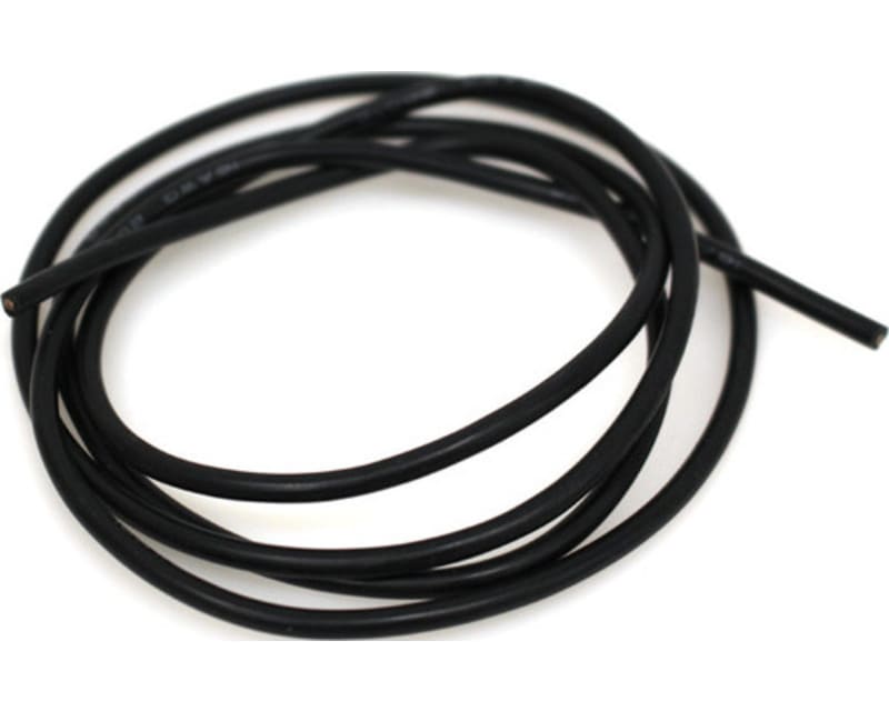 Tap to zoom 16 Gauge Silicone Wire, 3 Black