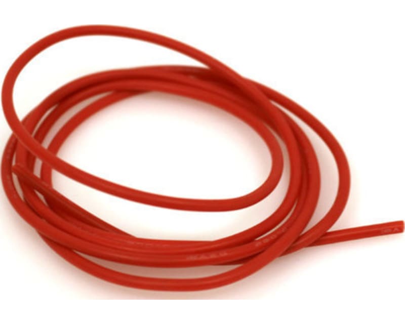 18 Gauge Silicone Wire 3 Red