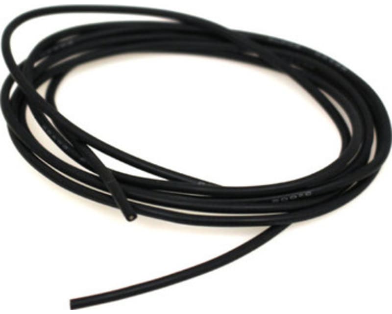 Tap to zoom 22 Gauge Silicone Wire, 3 Black