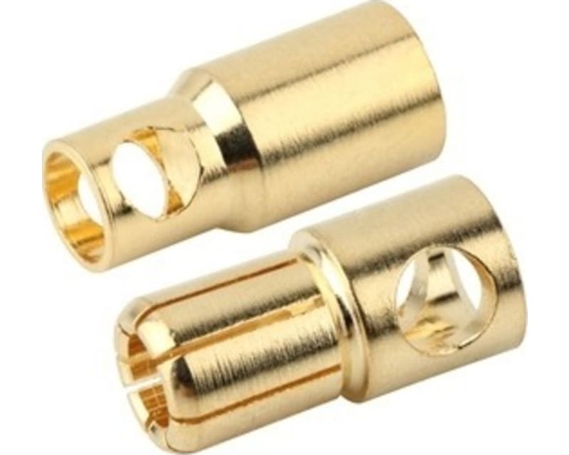 Tap to zoom 6mm Gold Plated Banana Plugs Male & Female 5 Pair