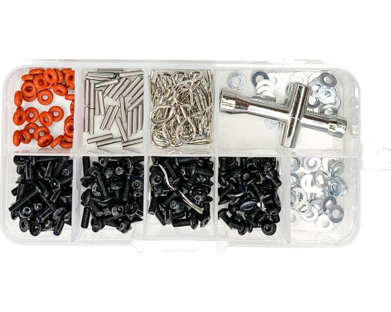 Screw and Parts Box Set W/Cross Wrench 161 pieces photo