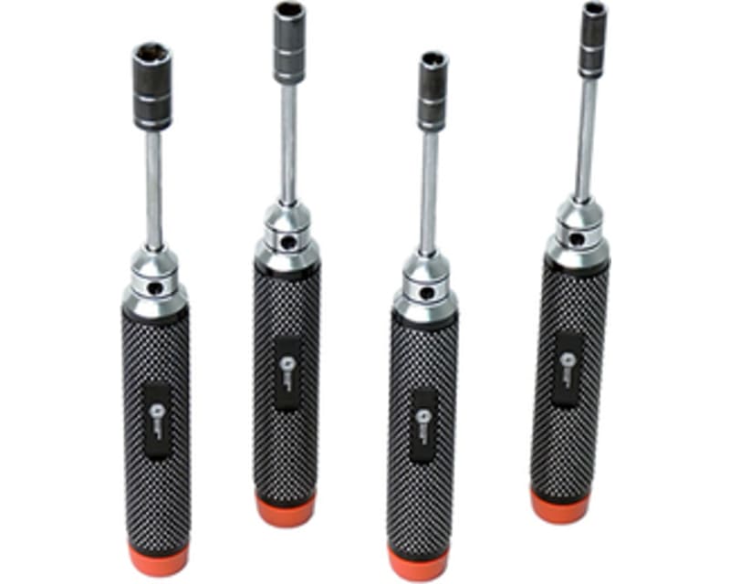 Machined Metric Nut Driver Set 4/5/5.5/7