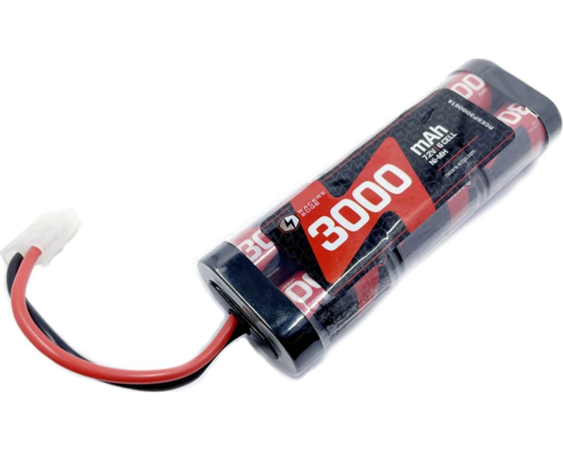 3000mah 7.2v 6-Cell NiMh Flat Battery Pack W/ Tamiya Plug photo