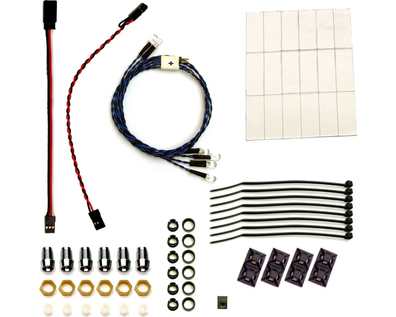 Tap to zoom Prewired 6 LED Head Amber Fog & Tail Lght 5mm 6/18