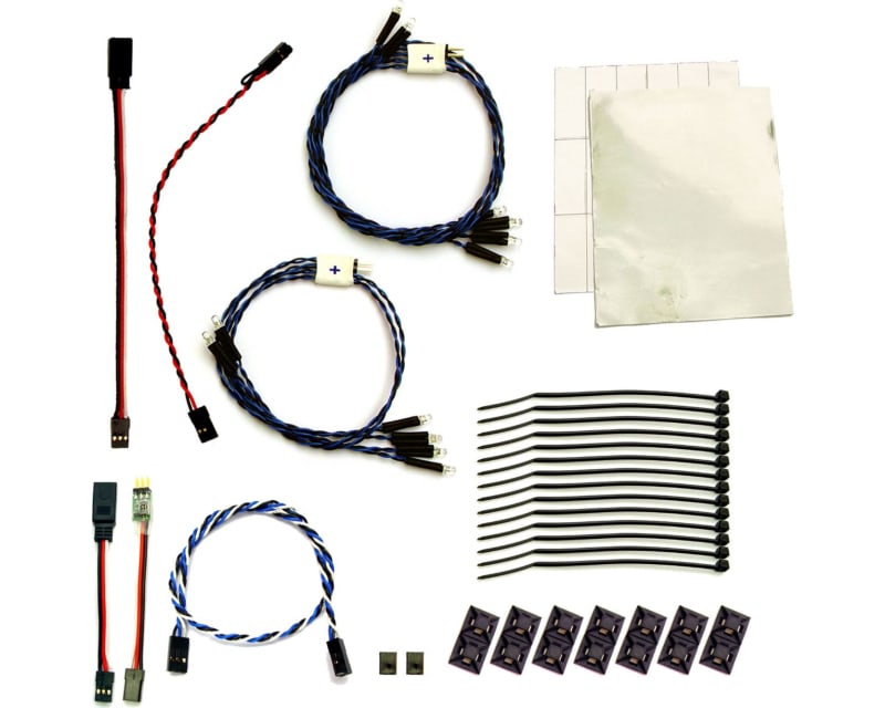 Tap to zoom Prewired 12 LED RPM Canister Brake Combo 3mm 6/18