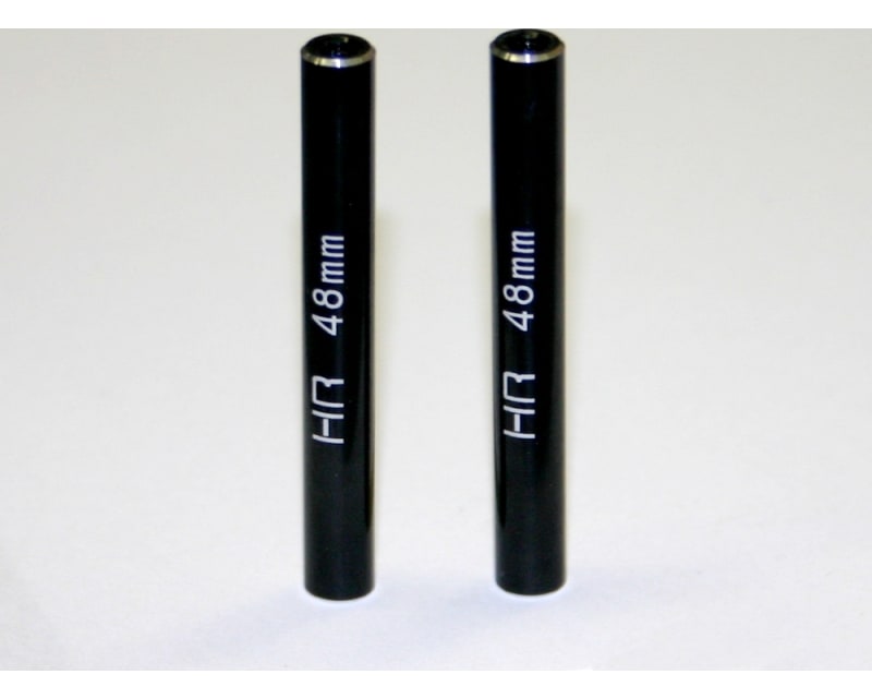 Tap to zoom Aluminum Standoff Post Link 6x48mm w/ M3 Threads (Black)(2)