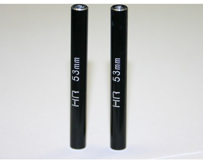 Aluminum Standoff Post Link 6x53mm w/ M3 Threads (Black)(2) photo