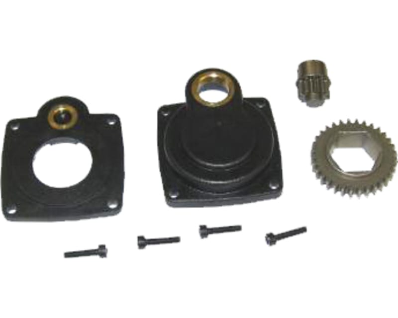 Back Plate for Electric Starter fits older style Vertex .16 & .1 photo