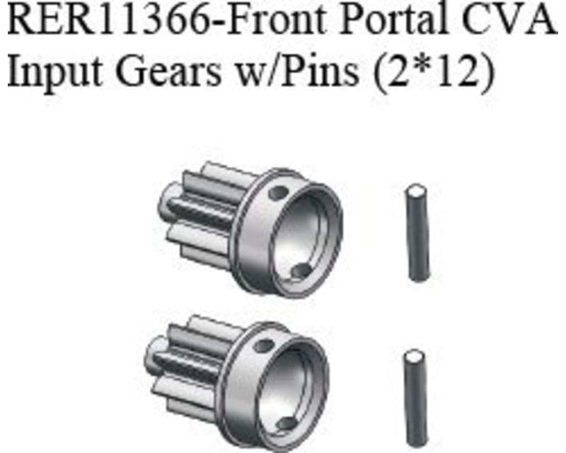 Front Portal Cva Input Gears Gen 8