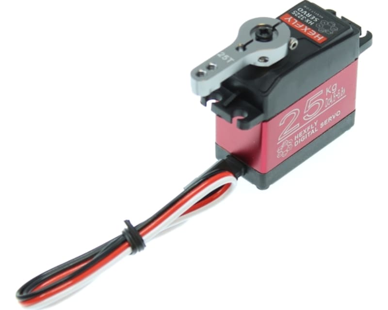 Hexfly Servo 25kg Metal Gear Waterproof Servo .13/347 @6.8v