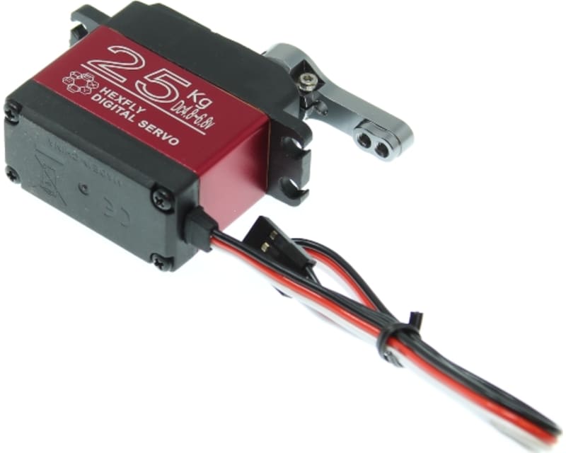 Hexfly Servo 25kg Metal Gear Waterproof Servo .13/347 @6.8v