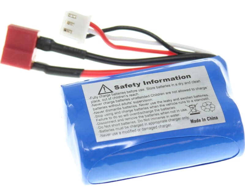 Tap to zoom Battery Pack (Type 18500 Li-Ion 7.4v 1300mah) W/T-Plug