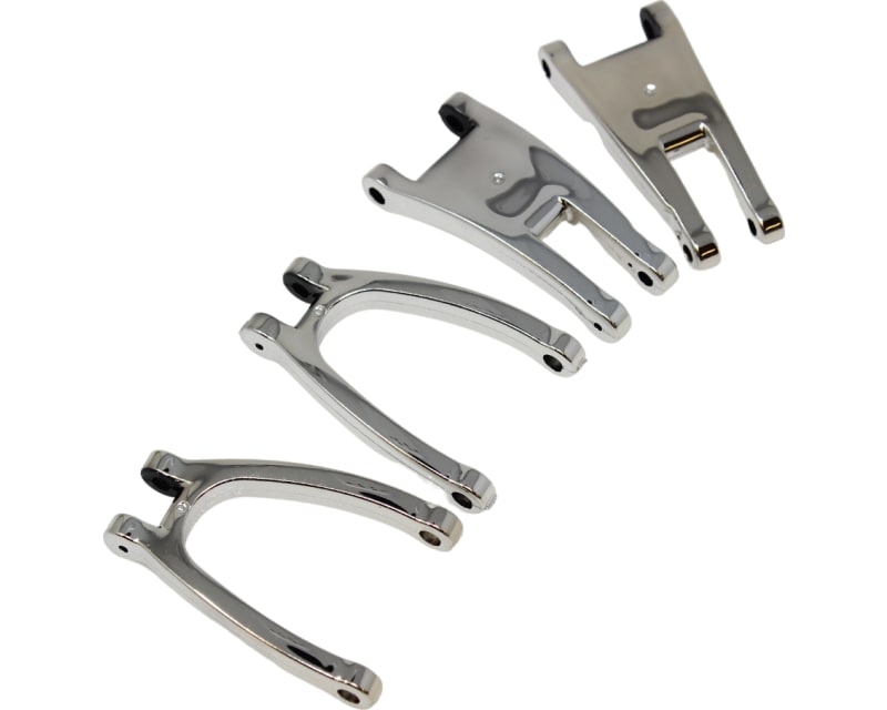 Front Upper and Lower Arms Chrome 1set
