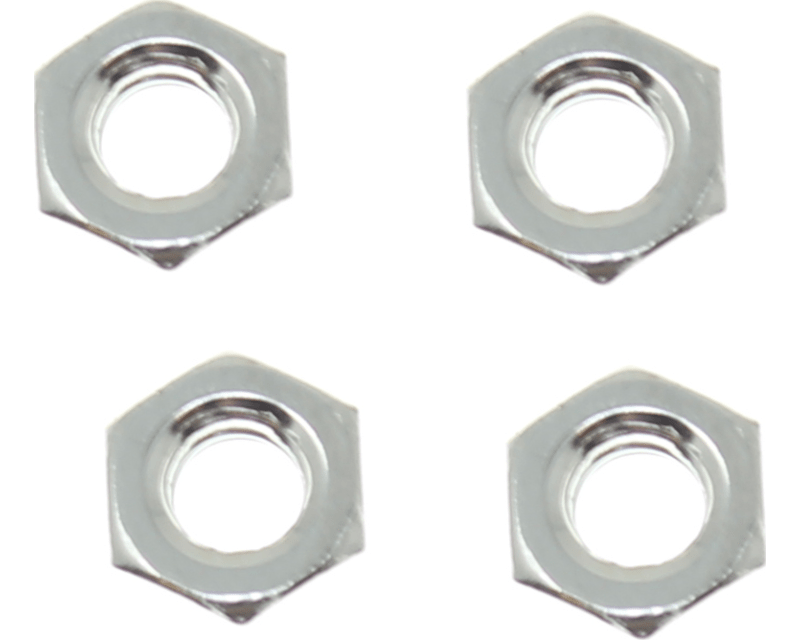 Tap to zoom 4mm Nylon Locknut(Thin)(4 pieces)