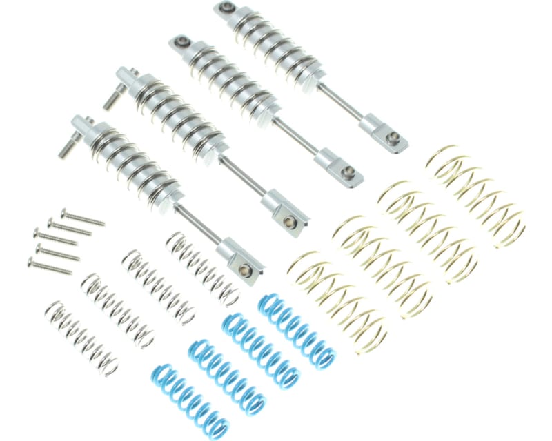 Tap to zoom F/R Adjustable CNC Aluminum Shock Absorbers (4 Pieces)
