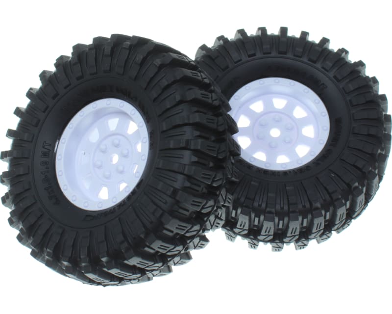 Pre-Mounted MT-9 Mud Terrain 1.9 Crawler Tires(1pr)