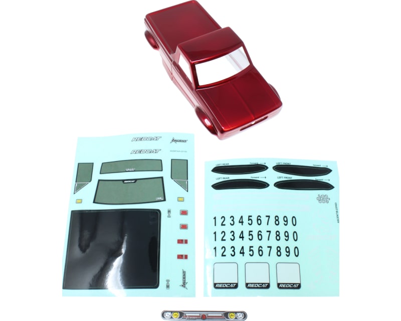 Ascent 18 Crawler Body (Red)(1pc)