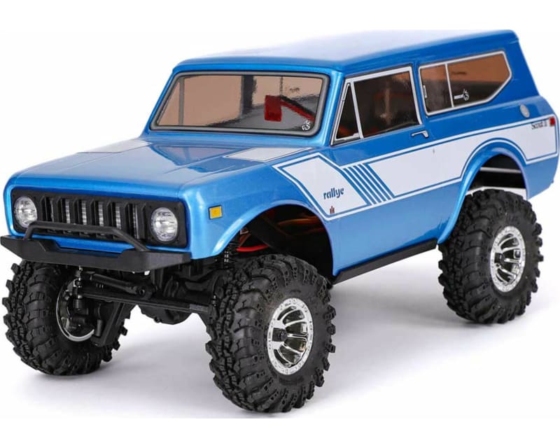 1/18 Ascent-18 International Scout II Rock Crawler Blue