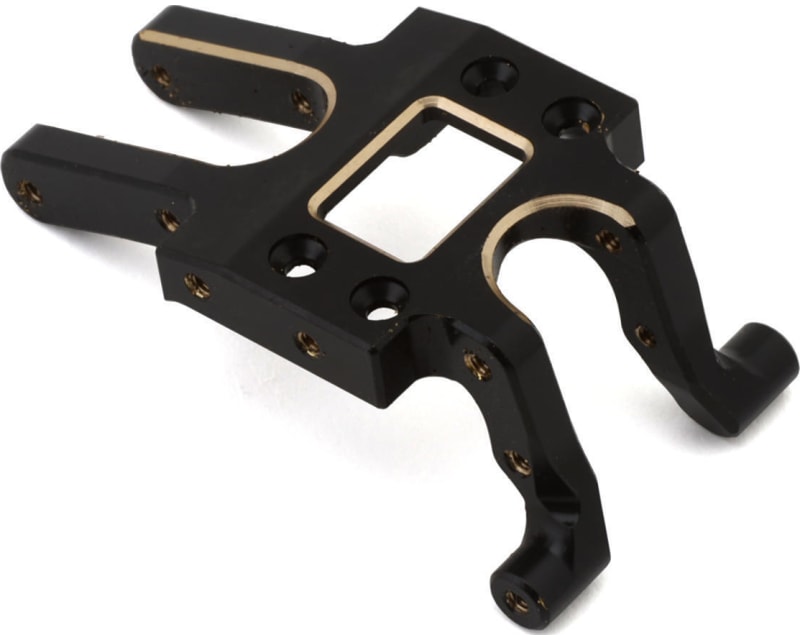 Tap to zoom Ascent-18 Apex Brass Center Skid Plate (Black) (30g)