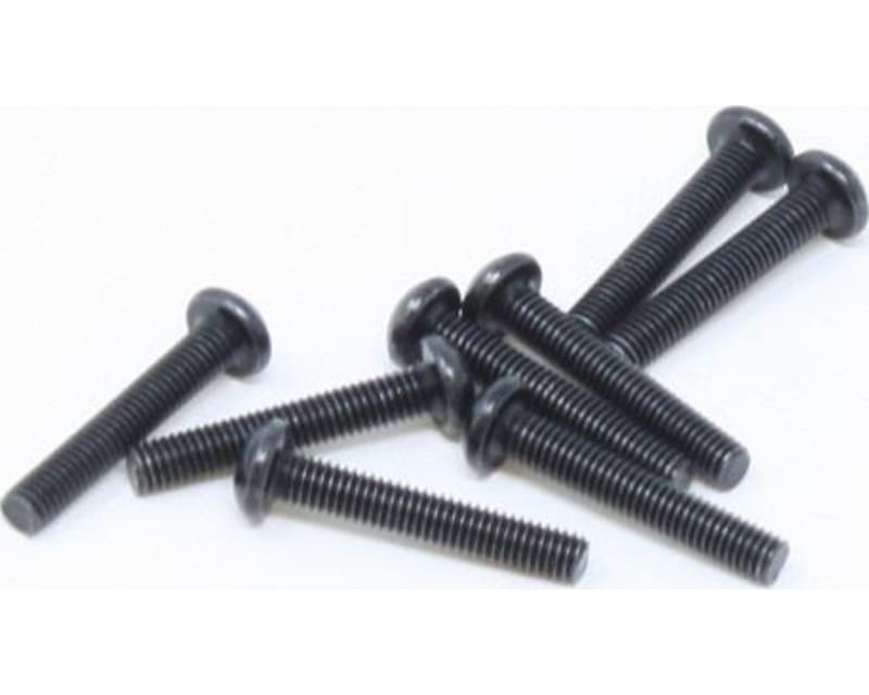 M3x18mm Button Head Machine Thread Screw (8 pieces)