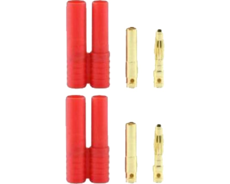 Banana 4.0 Plugs (Pack of 2 1 male 1 female)