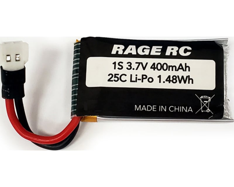 Tap to zoom 1s 3.7v 400mah 25c LiPo Battery; Super Cub MX Micro Warbirds