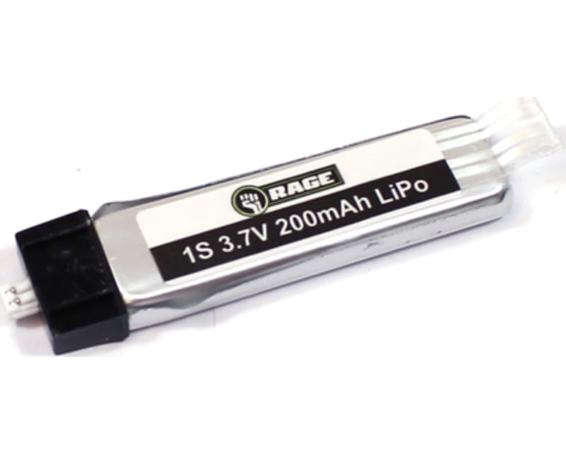 200mAh 1S 3.7V 25C LiPo Battery