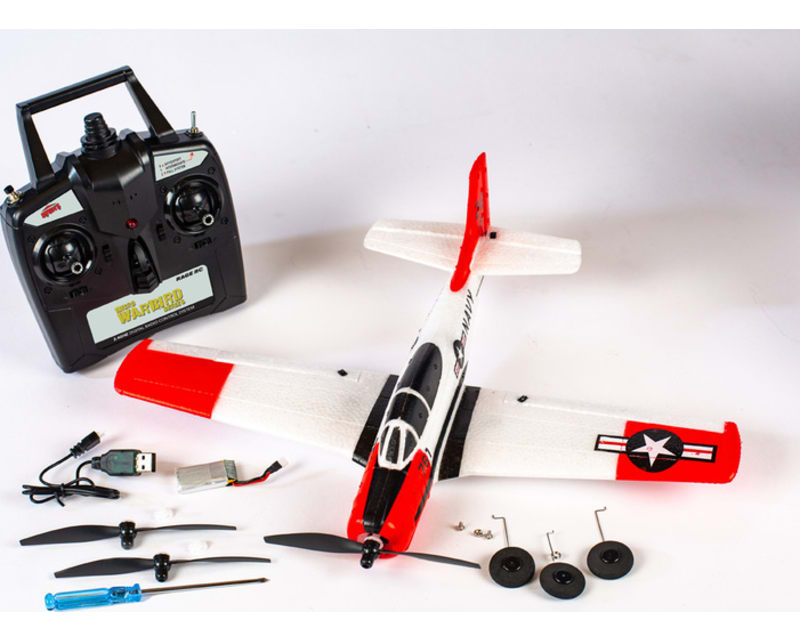 T-28 Micro Rtf Airplane W/Pass