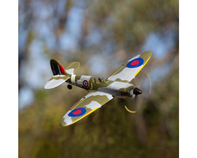 Supermarine Spitfire Micro Rtf Airplane with Pass Pilot Assist S