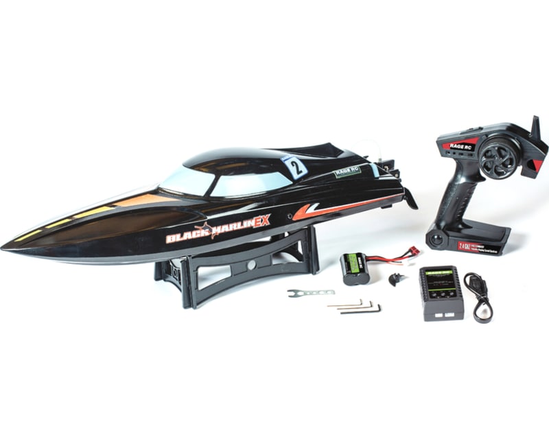 Black Marlin Ex Brushed RTR Boat
