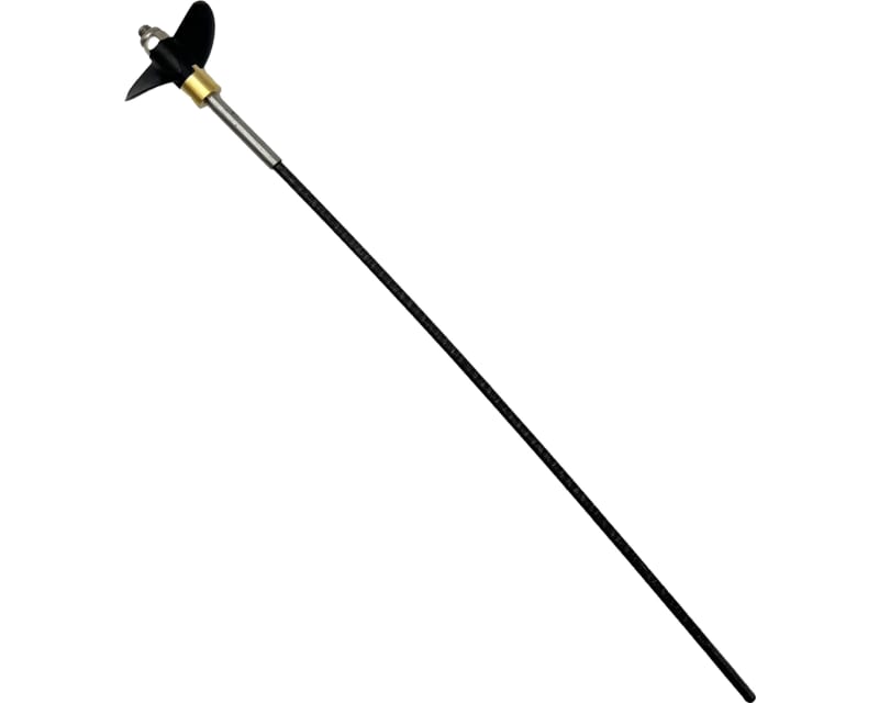 Propeller with Drive Shaft; Black Marlin Ex brushless