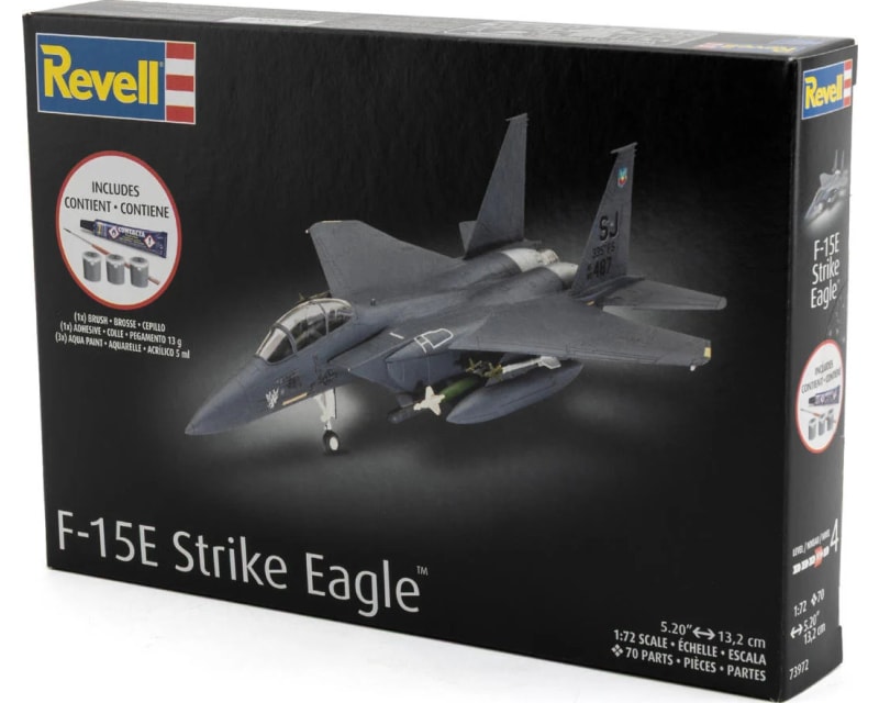 Tap to zoom 1/72 F-15e Strike Eagle Plastic Model Kit
