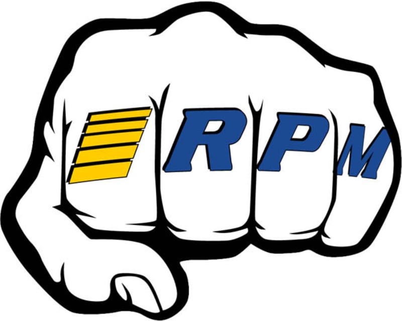 Rpm Fist Logo Decal Sheets