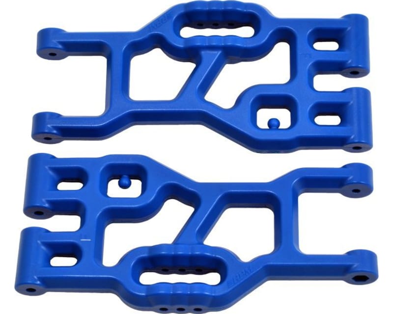 Front Lower a-Arms for the Associated Mt8 Blue