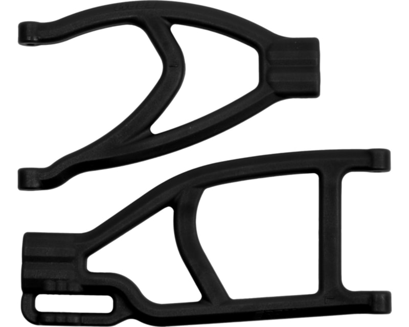 Extended Left Rear A-Arms Black; Summit & Revo