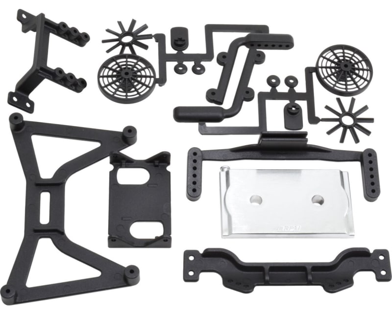 No Clip Body Mounts: Slash 2WD