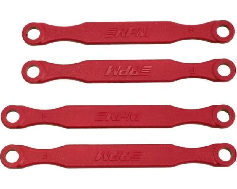Tap to zoom Camber Link Set for Bl2 Versions of Traxxas 4x4 Vehicles Red