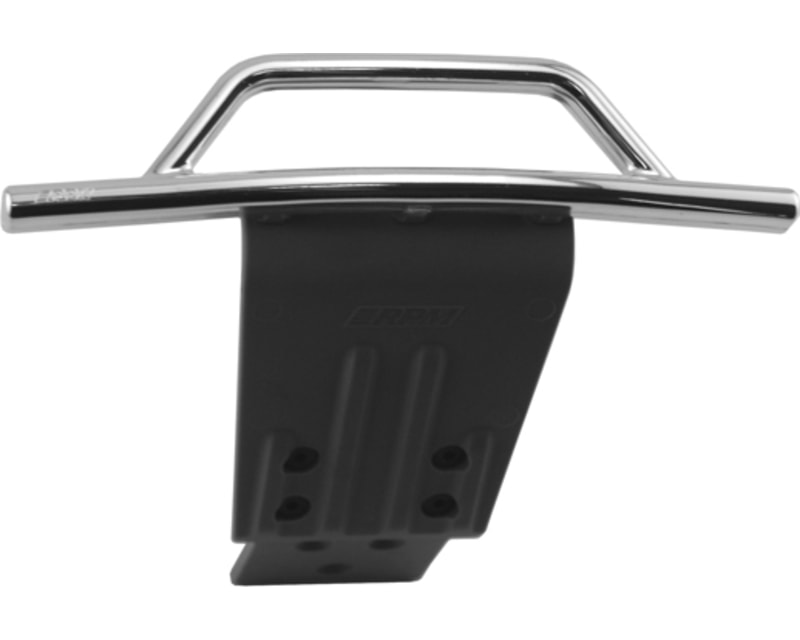Tap to zoom Front Bumper/Skid Plate Chrome: Slash 4x4